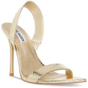 Steve Madden Gold Strappy Sandals